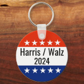 Harris Walz 2024 Wahl Schlüsselanhänger (Rückseite)