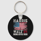 Harris Walz 2024 Wahl Schlüsselanhänger (Vorderseite)