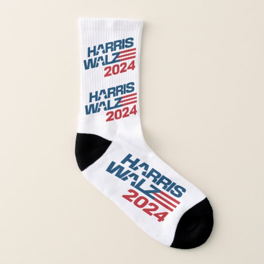 Harris Walz 2024 Wahl Socken (Rechts - Außen)