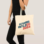 Harris Walz 2024 Wahl Tragetasche (Vorderseite (Produkt))