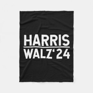 Harris-walz-2024 Wahlen Männer Frauen Kinder Harri Fleecedecke
