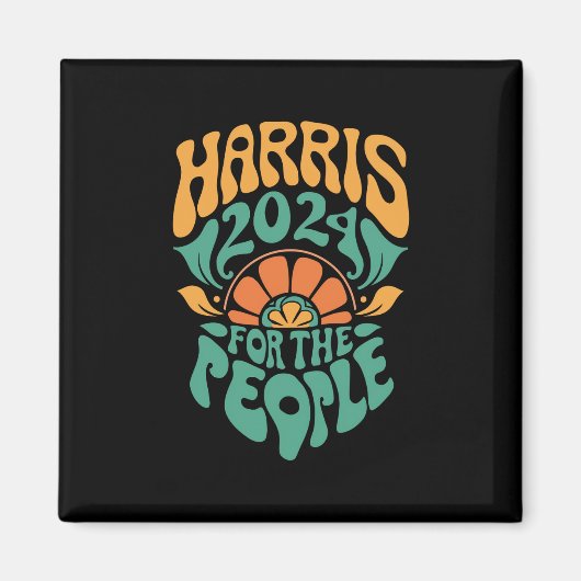 Harris Walz 2024 Wahlpräsident Kamala Harris Magnet (Vorne)