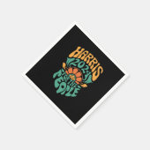 Harris Walz 2024 Wahlpräsident Kamala Harris Serviette (Ecke)