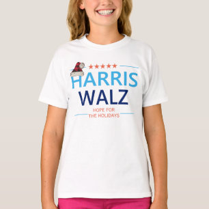 Harris Walz 2024 Weihnachtsfest für den Urlaub T-Shirt