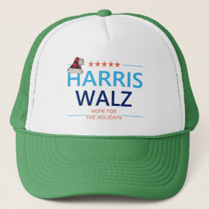 Harris Walz 2024 Weihnachtsfest für den Urlaub Truckerkappe