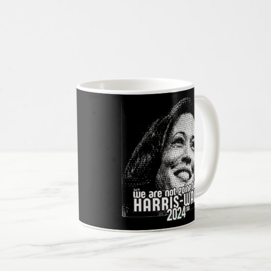 HARRIS-WALZ 2024 WERDEN WIR NICHT ZURÜCKGEHEN KAFFEETASSE (VorderseiteRechts)