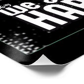 HARRIS-WALZ 2024 WERDEN WIR NICHT ZURÜCKGEHEN POSTER (Ecke)