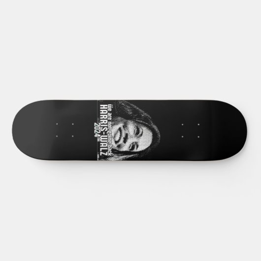 HARRIS-WALZ 2024 WERDEN WIR NICHT ZURÜCKGEHEN SKATEBOARD (Horizontal)