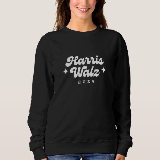 Harris Walz 2024 Women's Sweatshirt (Vorderseite)