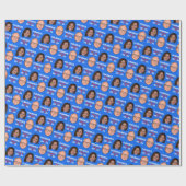 Harris Walz 2024 Wrapping Paper Geschenkpapier (Flach)