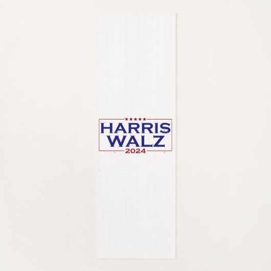 Harris Walz 2024 Yogamatte (Vorderseite)