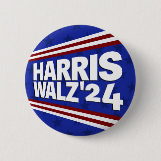 Harris Walz '24 Button