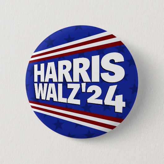 Harris Walz '24 Button (Vorderseite)