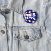 Harris Walz '24 Button (Beispiel)