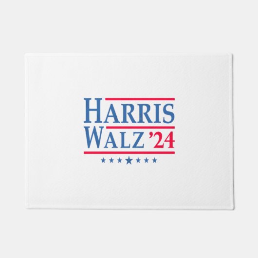 Harris Walz 24 Fußmatte (Vorderseite)