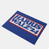 Harris Walz '24 Fußmatte (Schrägansicht)