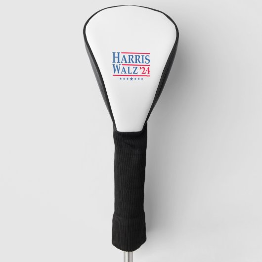 Harris Walz 24 Golf Headcover (Vorderseite)