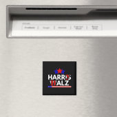 Harris Walz 24 Harry Balz 2024 Meme Democratics Magnet (In Situ (Geschirrspüler))