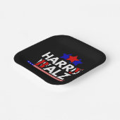 Harris Walz 24 Harry Balz 2024 Meme Democratics Pappteller (Gewinkelt)