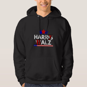 Harris Walz 24 Harry Balz 2024 Meme Demokraten Hoodie