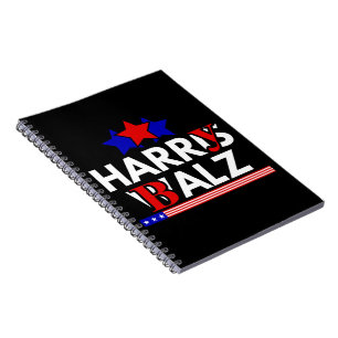 Harris Walz 24 Harry Balz 2024 Meme Demokraten Notizblock