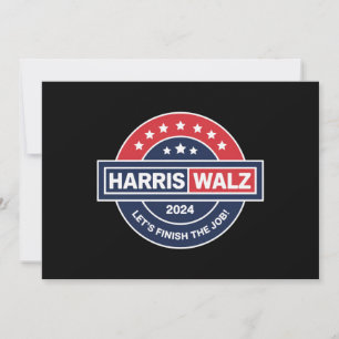 Harris Walz 24 Kamala Harris Frau Präsidentin 2024 Einladung