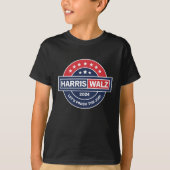 Harris Walz 24 Kamala Harris Frau Präsidentin 2024 T-Shirt (Vorderseite)