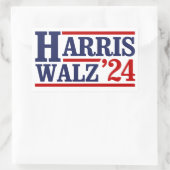 Harris Walz '24 Rechteckiger Aufkleber (Tasche)