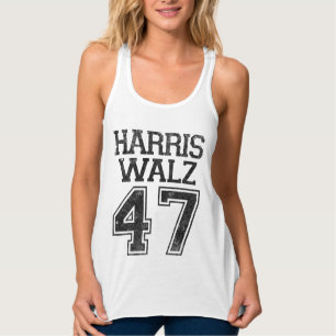 Harris Walz 47. Präsident Vintag Tank Top