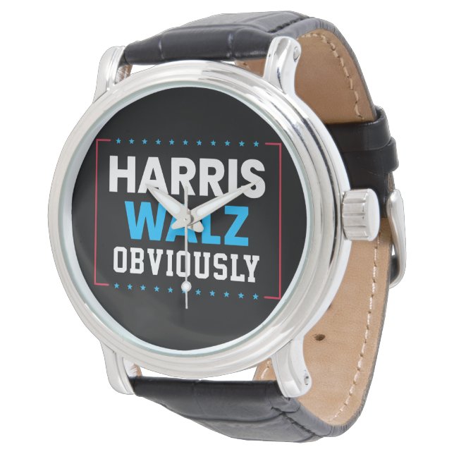 Harris Walz Armbanduhr (Schrägansicht)
