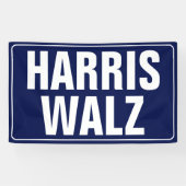 Harris-Walz Banner (Horizontal)