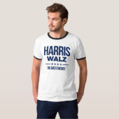 Harris Walz Big Vater Energy T-Shirt (Vorne ganz)