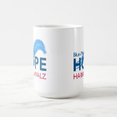 Harris Walz Blue Wave of Hope Kaffeetasse (Mittel)