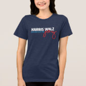 Harris Walz bringt Joy Women's Shirt zurück (Vorderseite)