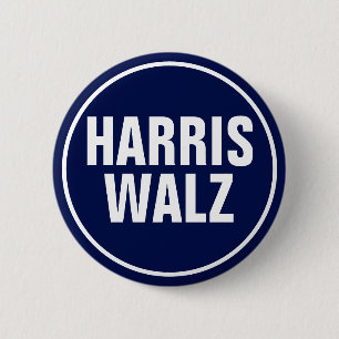 Harris-Walz Button