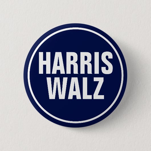 Harris-Walz Button (Vorderseite)