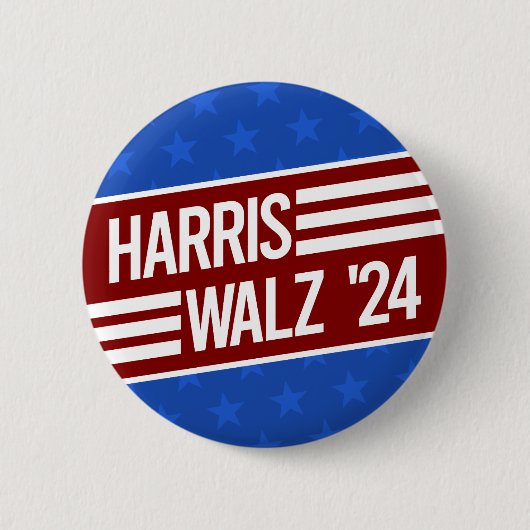 Harris Walz Button (Vorderseite)