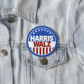 Harris Walz Button (Beispiel)
