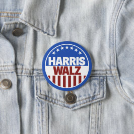 Harris Walz Button
