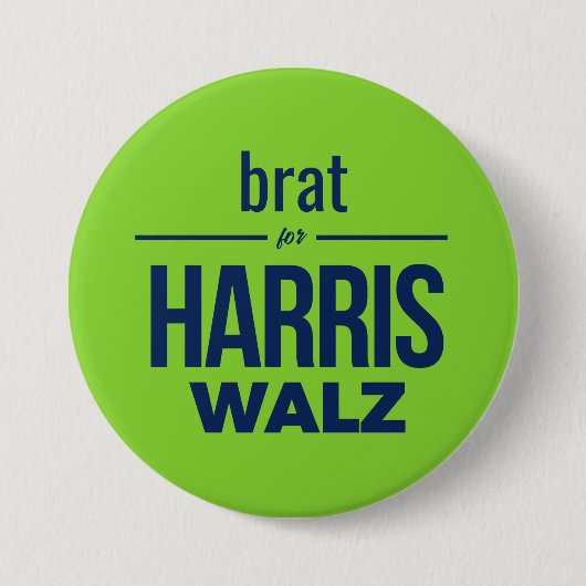 Harris Walz Button (Vorderseite)