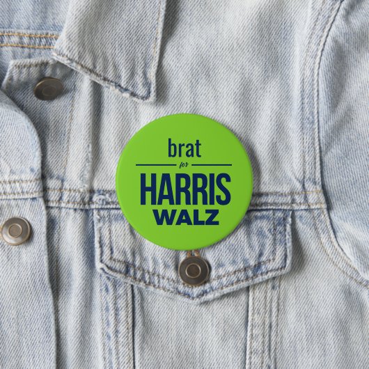 Harris Walz Button (Beispiel)