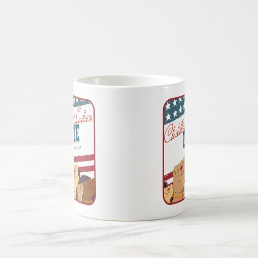 Harris Walz Childless Cat Ladys Unite Fats Kaffeetasse (Mittel)