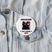 Harris Walz Childless Cat Ladys Unite Foto Cat Button (Beispiel)