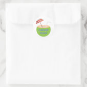 Harris Walz Cocnut Drink Sticker (Tasche)