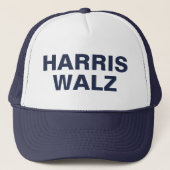 Harris Walz CUSTOMIZABLE Truckerkappe (Vorderseite)