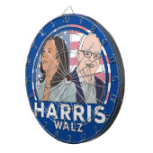 Harris Walz Dartscheibe (Vorderseite rechts)