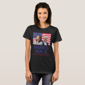 Harris Walz Election Kamala Harris Tim Waltz Ameri T-Shirt (Vorne ganz)