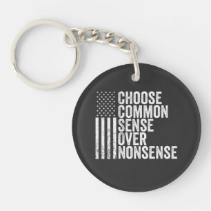 Harris Walz entscheidet sich für gesunden Menschen Schlüsselanhänger