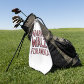 Harris walz für Amerika Golfhandtuch (Gras)