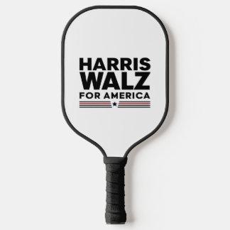 Harris walz für Amerika Pickleball Schläger